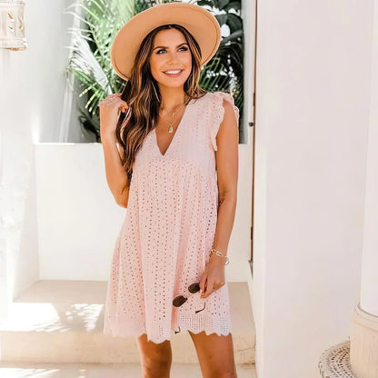 Juliette - Robe d'été avec short et poches intégrées